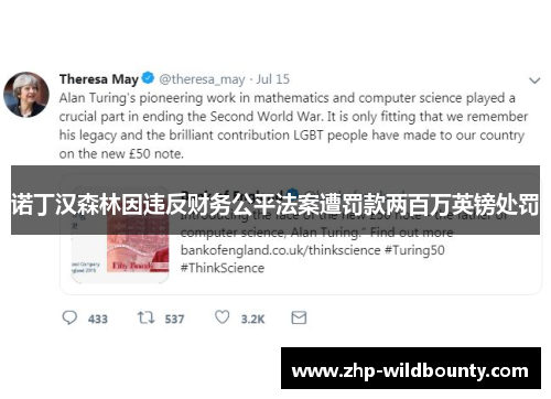 诺丁汉森林因违反财务公平法案遭罚款两百万英镑处罚 诺丁汉森林因违反财务公平法案遭罚款两百万英镑处罚